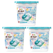 宝洁（P&G）洗衣凝珠4D碧浪ARIEL洗衣球日本进口Bold婴儿除菌柔顺清新花香3盒