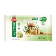 Plus会:三全 私厨素水饺 素三鲜口味 600g 36只 *3件+凑单品