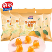 亲亲（Qinqin） 桔子果肉果冻 450g *4袋