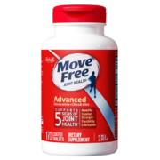 Move Free益节氨糖维骨力硫酸软骨素 红瓶170粒*2件