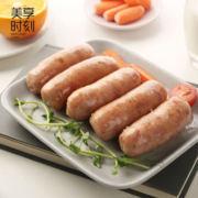 肉含量>85%，美享时刻 火山石烤肠 500g/10根*4袋
