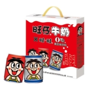 旺旺 旺仔牛奶 中秋送礼佳品  6原味+6原味O泡  礼盒装 245ml*12罐