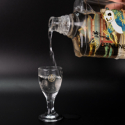 五粮液 锦里小酒 52度浓香型白酒绿豆酒（露酒） 100ml *5件