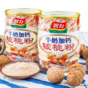 智力 牛奶加钙核桃粉404g*2罐