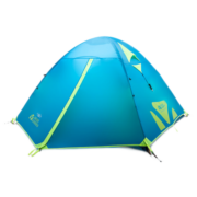 牧高笛（MOBIGARDEN）冷山帐篷户外徒步登山露营装备1-4人专业野外防风防暴雨铝杆帐篷 冷山1熔岩红NX20561002