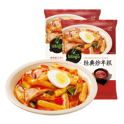 必品阁(bibigo) 经典炒年糕 含酱料390g*2 水磨年糕 火锅食材 年糕条 速食 方便菜