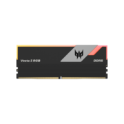 宏碁掠夺者（PREDATOR）32G(16G×2)套装 DDR5 6600频率 台式机内存条 Vesta II 炫光星舰RGB灯条(C34) 石耀黑
