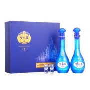 洋河梦之蓝M6白酒 45度500ml*2瓶礼盒版 绵柔型白酒送礼酒水