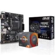 AMD R5-5600G CPU 散片+华硕B450M PRO GAMING 主板 板U套装