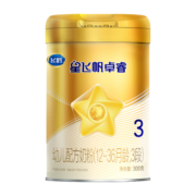 飞鹤星飞帆卓睿3段1-3岁幼儿配方奶粉听装300g 300g/罐
