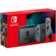 任天堂（Nintendo）Switch NS掌上游戏机 灰色手柄 长续航 日版 便携家用体感游戏机