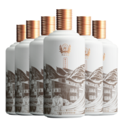 珍酒 珍品自饮 53度酱香型白酒 纯粮酿造大曲坤沙 裸瓶口粮酒 自饮光瓶版整箱500ml*6