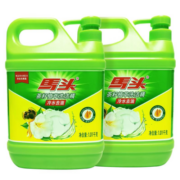 马头清新柠檬味洗洁精1kg 食品级除味去油去腥 果蔬通用洗洁剂 家庭装 茶籽洗洁精1.019kg*2