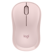 罗技（Logitech）M221静音鼠标 无线鼠标 办公鼠标 对称鼠标 带无线微型接收器 茱萸粉