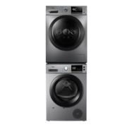 美的（Midea）洗烘套装10kg+9KG热泵烘干洗衣机干衣机一体全自动大容量智能变频滚筒以旧换新 10kg滚筒洗衣机+9kg热泵烘干机