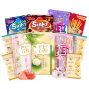 plus会员： Glico  格力高 星奇百奇百力滋家庭大礼包 14包