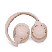 JBL TUNE760NC无线蓝牙降噪耳机 头戴式主动降噪游戏耳机 长久续航 金色