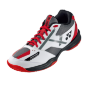 YONEX尤尼克斯羽毛球鞋男女款减震动力垫运动鞋SHB39 白红 43