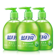PLUS会员、概率券:  蓝月亮 芦荟抑菌洗手液 300g*3瓶 抑菌99.9%