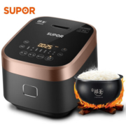 苏泊尔（SUPOR）电饭煲 电饭锅IH电磁加热3L家用2-4人球釜触摸面板智能预约柴火饭 SF30HC749