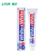 日本狮王（Lion)牙膏 white white150g 日本原装进口大白牙膏 150g*1支