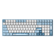 IQUNIX F97滑雪 机械键盘 三模热插拔客制化键盘 无线蓝牙游戏键盘 铝合金100键电脑键盘 三模-热插拔 TTC-快银轴V2-RGB版