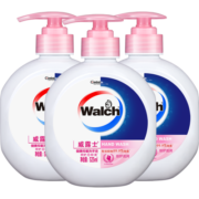 威露士健康抑菌洗手液倍护滋润525ml*3 抑菌99.9% 泡沫细腻易冲洗