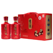 京东百亿补贴:泸州老窖 泸州贡合家欢 礼盒500ml*2支