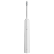 小米电动牙刷T302 声波震动 4种净齿模式 低噪轻柔震感 杜邦软毛刷头 150天续航 米家声波电动牙刷T302 流光银