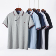 TOMMY HILFIGER 汤米·希尔费格 男士宽松短袖翻领polo衫 多色