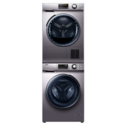 海尔（Haier）洗烘套装 10Kg洗滚筒洗衣机全自动+热泵烘干机家用组合 除菌祛螨 EG100MATE21S+ EHG100MATE21S