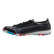美津浓（MIZUNO）男23春季新款飞盘鞋AS碎钉防滑足球鞋α PRO AS (MS-066） 09/白色/火焰红/蓝色 40