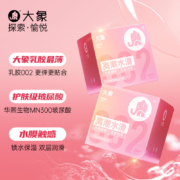大象 新品 水滑小粉钻+螺纹安全套 27只套装