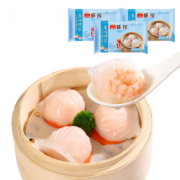 广州酒家利口福 广式点心虾仁肉饺子虾饺160g*5件
