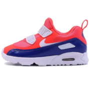 NIKE 耐克 AIR MAX TINY 90 (TD) 儿童休闲运动鞋 881924-604 蓝红 23.5码
