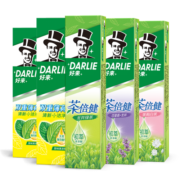 DARLIE好来(原黑人)牙膏家庭套装 （茶倍健*3+双重薄荷*2共770g）