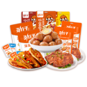 JINZAI 劲仔 零食大礼包 鱼仔+豆干+魔芋爽