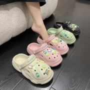 超舒服！踩屎感卡通洞洞鞋Q