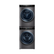 海尔（Haier）晶彩洗烘套装 10Kg智投滚筒洗衣机全自动+热泵烘干机家用 负离子空气洗 速烘柔干 EG100PRO61S组合