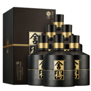 舍得 智慧舍得 浓香型白酒 52度 500ml*6瓶 整箱装