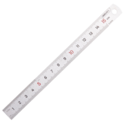 概率券：得力 deli  加厚不锈钢直尺150mm  两把装