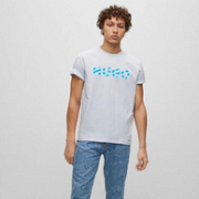 BOSS HUGO BOSS 雨果·博斯 男士纯棉印花短袖T恤