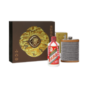 京东百亿补贴：茅台 53度飞天茅台 惠群贵礼礼盒 酱香型白酒 200ml（酒+酒壶+土布套）