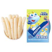 小鹿蓝蓝 深海鳕鱼肠 芝士味 宝宝零食儿童零食添加DHA鳕鱼肉肠 300g