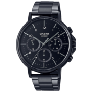 卡西欧（CASIO）【礼物】休闲商务防水休闲男士手表 MTP-E321系列 MTP-E321B-1AVDF