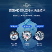 小天鹅(LittleSwan)纯净系列 10公斤变频滚筒洗衣机全自动 智能家电 健康除螨洗 BLDC TD100V86WMADY5（银离子除菌）