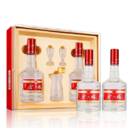 金六福 美福连连 兼香型50.8度 白酒礼盒 500ml*2瓶