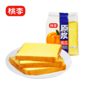 桃李 南瓜面包原浆纤维吐司 南瓜味 120g*5袋