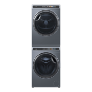 海尔（Haier）精华洗洗烘套装 10kg超薄大筒径滚筒洗衣机+空净过滤热泵烘干机家用 MATE59