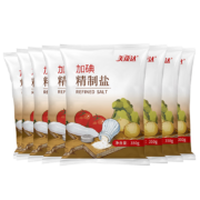 京喜特价APP：美康达 未加碘精制盐 400g*7袋